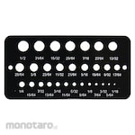 CENTURY DRILL AND TOOL Tap, Drill & Screw Checker Gauges