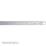 SHINWA Metric Rule 1mm Pitch(Hard Chrome Finish)