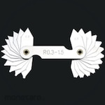 White Electric Radius gauge