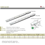 Niigata Seiki (SK) Taper Gauge Measurement of Groove