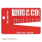 LOOS Wire Rope Gauge (Alat ukur ketebalan)