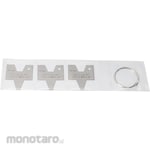 FUJITOOL V pulley groove measurement gauge A type 3-pack