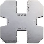 SK (Niigata Seiki) Gasket Width and Height Measurement Limit Gauge