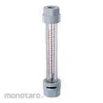 AS ONE Flow Meter Acrylic Taper Pipe