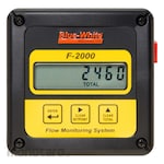 Blue White Flow Meter Digital (Meter Aliran)