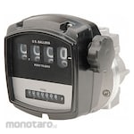 FLOMEC Oval Gear Flow Meter & Totalizer (Meter Aliran)