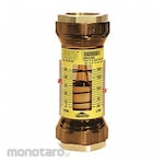 HEDLAND Flowmeter with Sensor 1-1/2FNPT 10-100 GPM