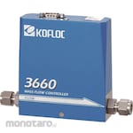 KOFLOC Standard mass flow controller MODEL 3660 SERIES + dedicated readout unit + dedicated cable