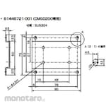 azbil (formerly Yamatake) Mounting Bracket for CMS / MCF