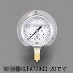 ESCO 60mm / 0-0.6MPa Pressure gauge with collar (with glycerin)