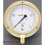 ESCO G 3/8 "/ 75mm / 0-1.0MPa Pressure gauge with collar