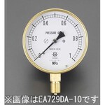 ESCO G 3/8 &quot;/ 75mm / 0-5.0MPa Pressure gauge