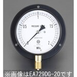 ESCO G 3/8 &quot;/75mm/0-1.6MPa Pressure gauge with collar