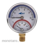 GRT Temperature Pressure Gauge (Manometer/ Alat Ukur Tekanan)