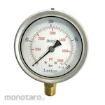 LESTON Pressure Gauge SS Brass - Vacum