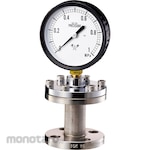 Migishita Seiki Mfg. Diaphragm pressure gauge BF type 10K20A 100Φ S-304