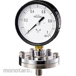 Migishita Seiki Mfg. Diaphragm pressure gauge BT-1 type G1/2B 100Φ S-316
