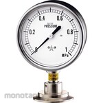 Migishita Seiki Mfg. Diaphragm pressure gauge FE type 1S 100Φ