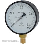 Migishita Seiki Mfg. General anti-vibration pressure gauge Φ100 (with certificate, without traceability)