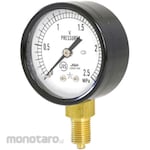 Migishita Seiki Mfg. General anti-vibration pressure gauge Φ60 (with test report and traceability diagram)