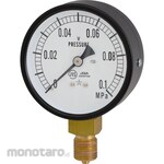 Migishita Seiki Mfg. General anti-vibration pressure gauge Φ75 (with certificate, without traceability)