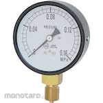 Migishita Seiki Mfg. General pressure gauge Φ75 (with test report and traceability system chart)