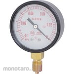 Migishita Seiki Mfg. General vacuum gauge Φ60 (with calibration certificate, inspection report, and traceability)