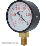 Migishita Seiki Mfg. General vacuum gauge Φ75 (with test report and traceability chart)
