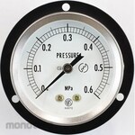 NAGANO KEIKI General-purpose pressure gauge (60Φ) embedded type D frame (mounting hole) GS55-221 series