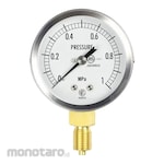 NAGANO KEIKI General-purpose pressure gauge (60Φ) vertical A-frame GS50-121 series
