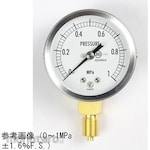 NAGANO KEIKI General-purpose pressure gauge (60Φ) vertical A-frame GS50-121 series