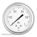 NAGANO KEIKI Glycerin-filled pressure gauge (100Φ) GV47-133 series