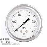 NAGANO KEIKI Glycerin-filled pressure gauge (100Φ) GV47-183 series