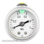NAGANO KEIKI Glycerin-filled small pressure gauge (35Φ) GV95-671 series