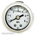 NAGANO KEIKI Glycerin-filled small pressure gauge (center back stock) 35Φ Model number: GV95