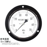 NAGANO KEIKI Regular pressure gauge (Φ100) Embedded type D frame (mounting hole) Heat resistant/vibration resistant AE15-233 series