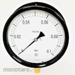 NAGANO KEIKI Sealed Pressure Gauge (A / B Frame / Vertical) 150Φ Model Number: BG12 (Plastic Case)