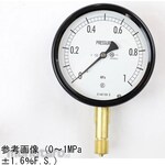NAGANO KEIKI Sealed pressure gauge (100Φ) Vertical A-frame Vibration-resistant BE12-131 series