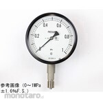 NAGANO KEIKI Sealed pressure gauge (100Φ) Vertical A-frame for steam BE10-133 series