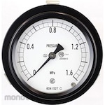 NAGANO KEIKI Sealed pressure gauge (75Φ) embedded type D frame (mounting bracket) BC15-131 series