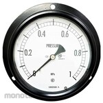 NAGANO KEIKI Sealed pressure gauge (D frame, embedded type) 100Φ Model number: BE17 (plastic case)