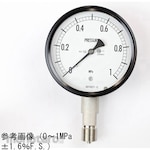 NAGANO KEIKI Sealed pressure gauge, vertical A-frame, heat-resistant and vibration-resistant, BE10-143 series