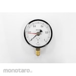 NAGANO KEIKI Standard pressure gauge (Φ100) 1MPa with setting needle Vertical A-frame AE20-131 series