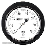 NAGANO KEIKI Standard pressure gauge (Φ100) 70MPa Embedded D frame (mounting bracket) Vibration-resistant AE15-133 series