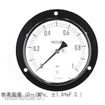 NAGANO KEIKI Standard pressure gauge (Φ100) Built-in D frame (mounting hole) AE15-243 series