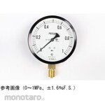 NAGANO KEIKI Standard pressure gauge (Φ100) Vertical A-frame for steam and vibration-resistant AE20-131 series