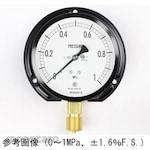 NAGANO KEIKI Standard pressure gauge (Φ100) Vertical B frame Vibration-resistant AE20-241 series
