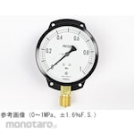 NAGANO KEIKI Standard pressure gauge (Φ100) Vertical C frame Vibration-resistant AE20-841 series