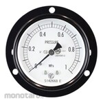 NAGANO KEIKI Standard pressure gauge (Φ60) Embedded D frame (mounting hole) Vibration-resistant AA15-221 series
