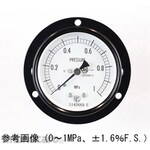 NAGANO KEIKI Standard pressure gauge (Φ60) Embedded D frame (mounting hole) Vibration-resistant AA15-221 series